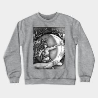 Artemis, Goddess of the Hunt Crewneck Sweatshirt